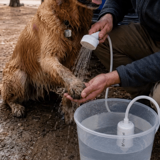 1. It Made Muddy Dog Cleanup Feel Simple