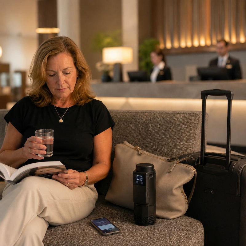 6. No More Hotel Fridge Calls
