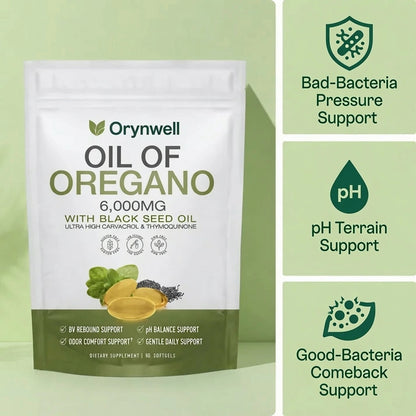 Orynwell™ Oregano & Black Seed Oil — BV Rebound Lockout