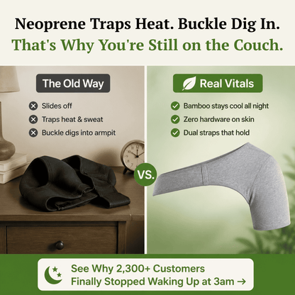 ShoulderEase™ Bamboo Night Support Brace