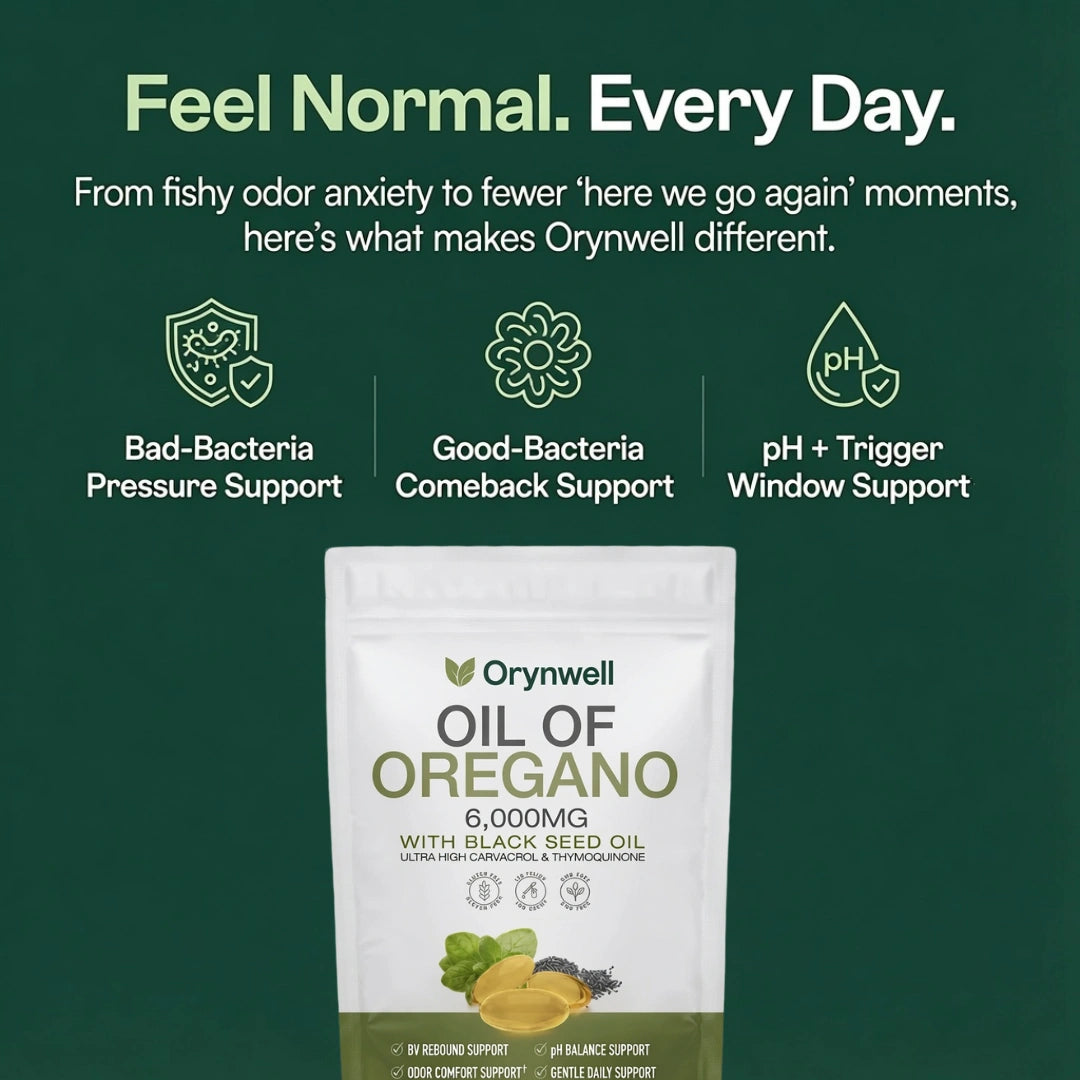 Orynwell™ Oregano & Black Seed Oil — BV Rebound Lockout