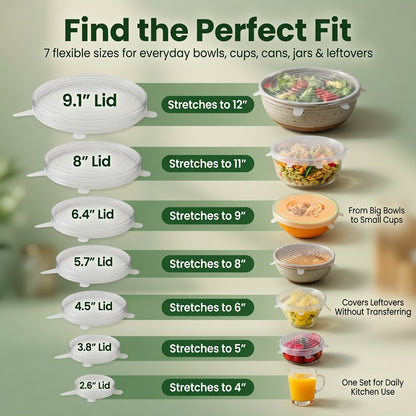 Orynwell FreshLock Lids – 7-Piece Set