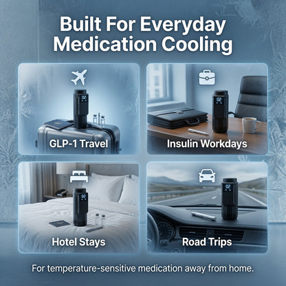 Orynwell ChillMate™ Portable Medication Cooler