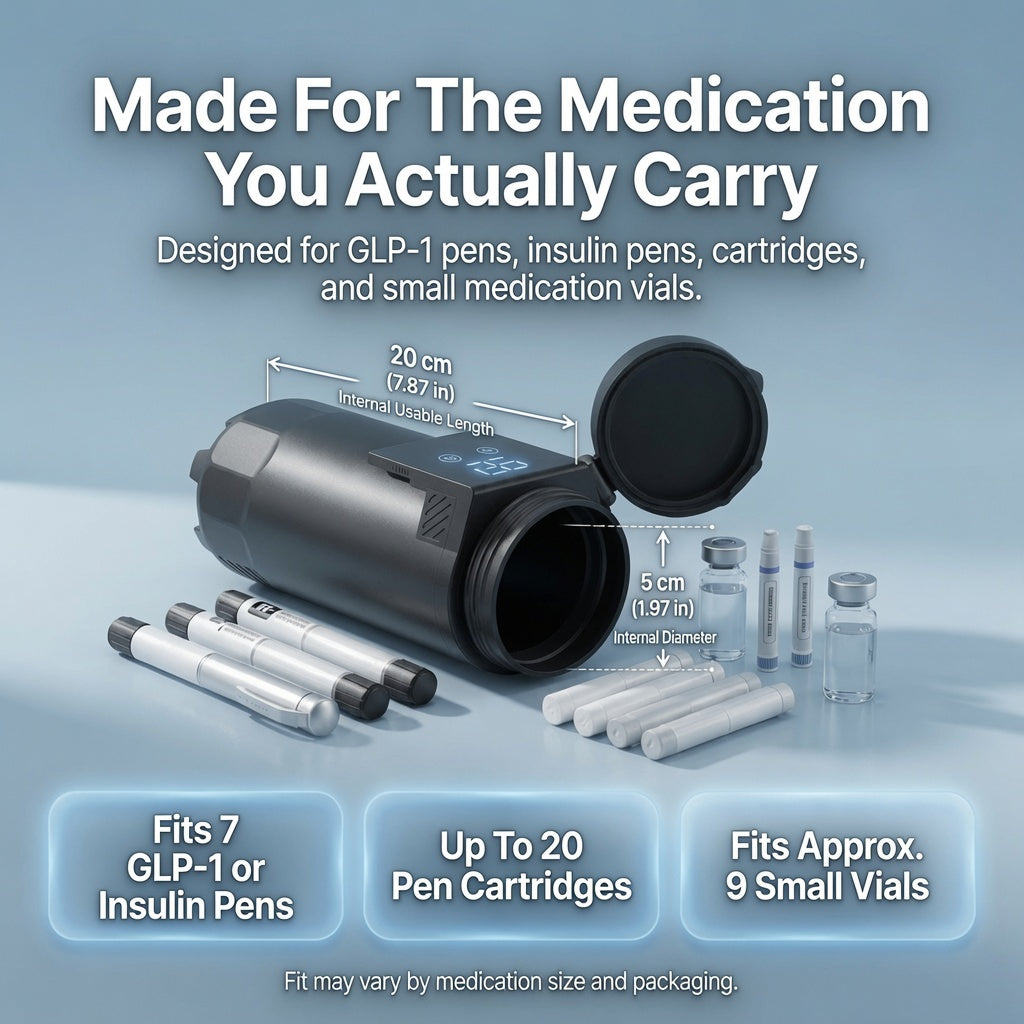 Orynwell ChillMate™ Portable Medication Cooler