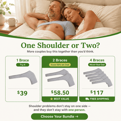ShoulderEase™ Bamboo Night Support Brace